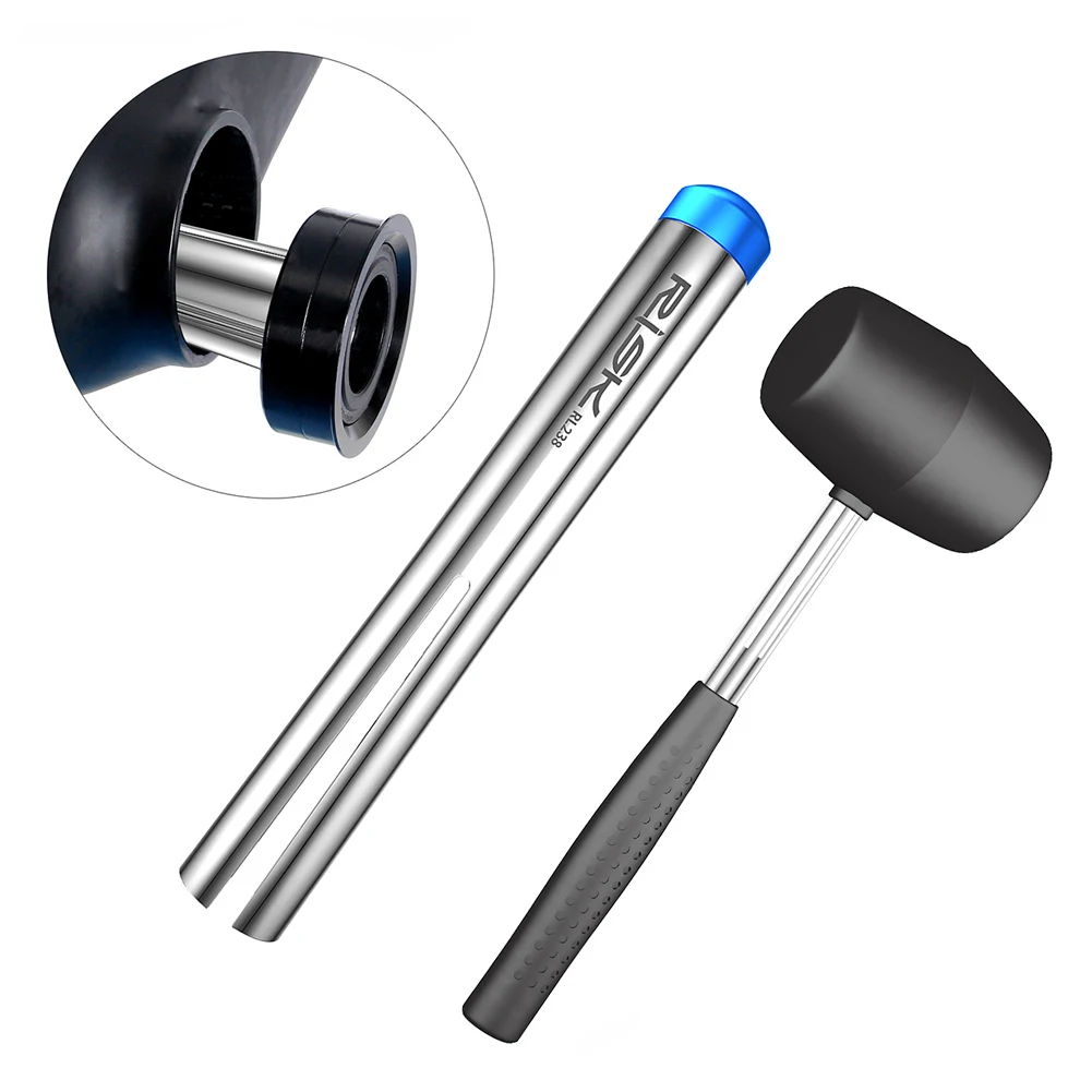 Bike Headset Install Repair Tool Bottom Bracket Cup Removal Press-In + Hammer Bicycle Headset Install Tool For BB86 PF30 BB92
Bike Headset Install Repair Tool Bottom Bracket Cup Removal Press-In + Hammer Bicycle Headset Install Tool For BB86 PF30 BB92