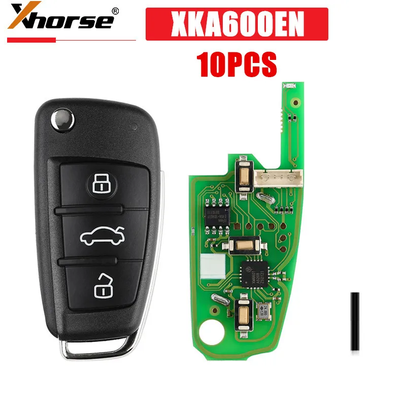 Универсальный пульт дистанционного управления XHORSE XKA600EN VVDI2 для Audi A6L Q7, 3 кнопки, 10 шт./партия
Универсальный пульт дистанционного управления XHORSE XKA600EN VVDI2 для Audi A6L Q7, 3 кнопки, 10 шт./партия