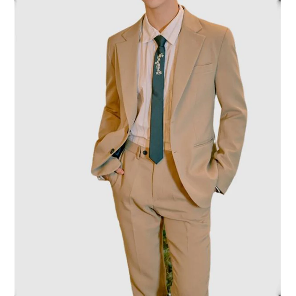 Two Piece Suit Men Suits for Wedding Man Stage Costume Men's Tailoring Pants Dress Party Evening Elegant Luxury Celebrity Male
Two Piece Suit Men Suits for Wedding Man Stage Costume Men's Tailoring Pants Dress Party Evening Elegant Luxury Celebrity Male