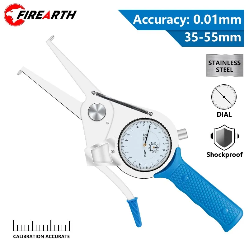 Internal Caliper Fit 35-55mm 0.01mm Shockproof Micrometer Inside Snap Gauge for Internal Diameter Gauge Marking Measuring Tool
Internal Caliper Fit 35-55mm 0.01mm Shockproof Micrometer Inside Snap Gauge for Internal Diameter Gauge Marking Measuring Tool