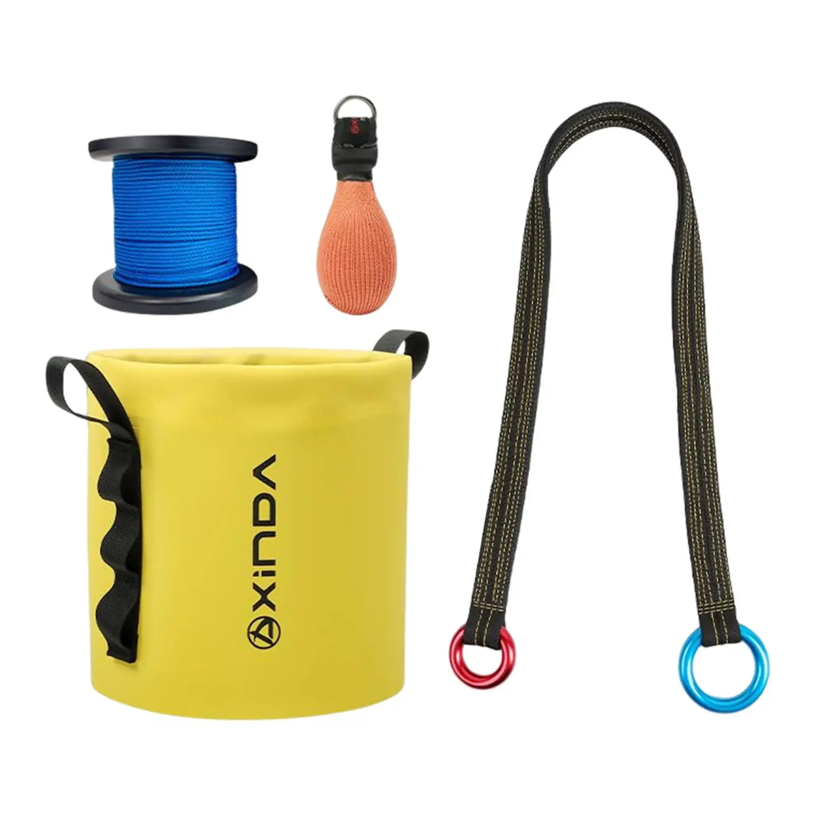 4Pcs Arborist Throw Line Kit and Rope Storage Bag Static Climbing Rope for Campi
4Pcs Arborist Throw Line Kit and Rope Storage Bag Static Climbing Rope for Campi