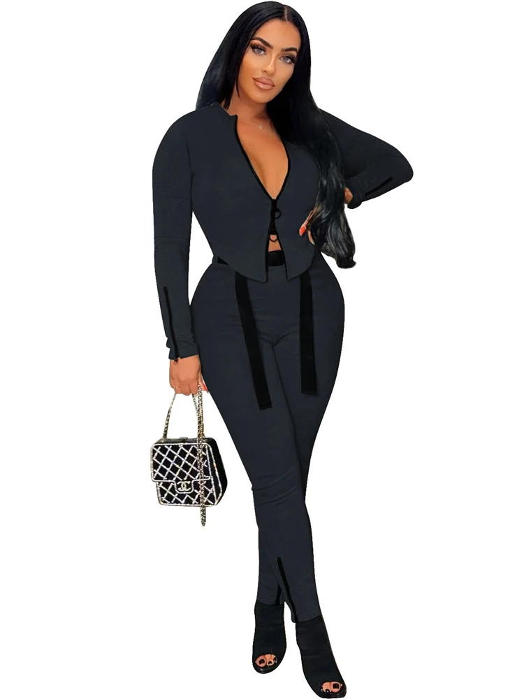 2 Piece Set African Clothes Women Crop Tops Pencil Pants Suits Africa Clothing Autumn New High Street Sexy African Matching Set
2 Piece Set African Clothes Women Crop Tops Pencil Pants Suits Africa Clothing Autumn New High Street Sexy African Matching Set