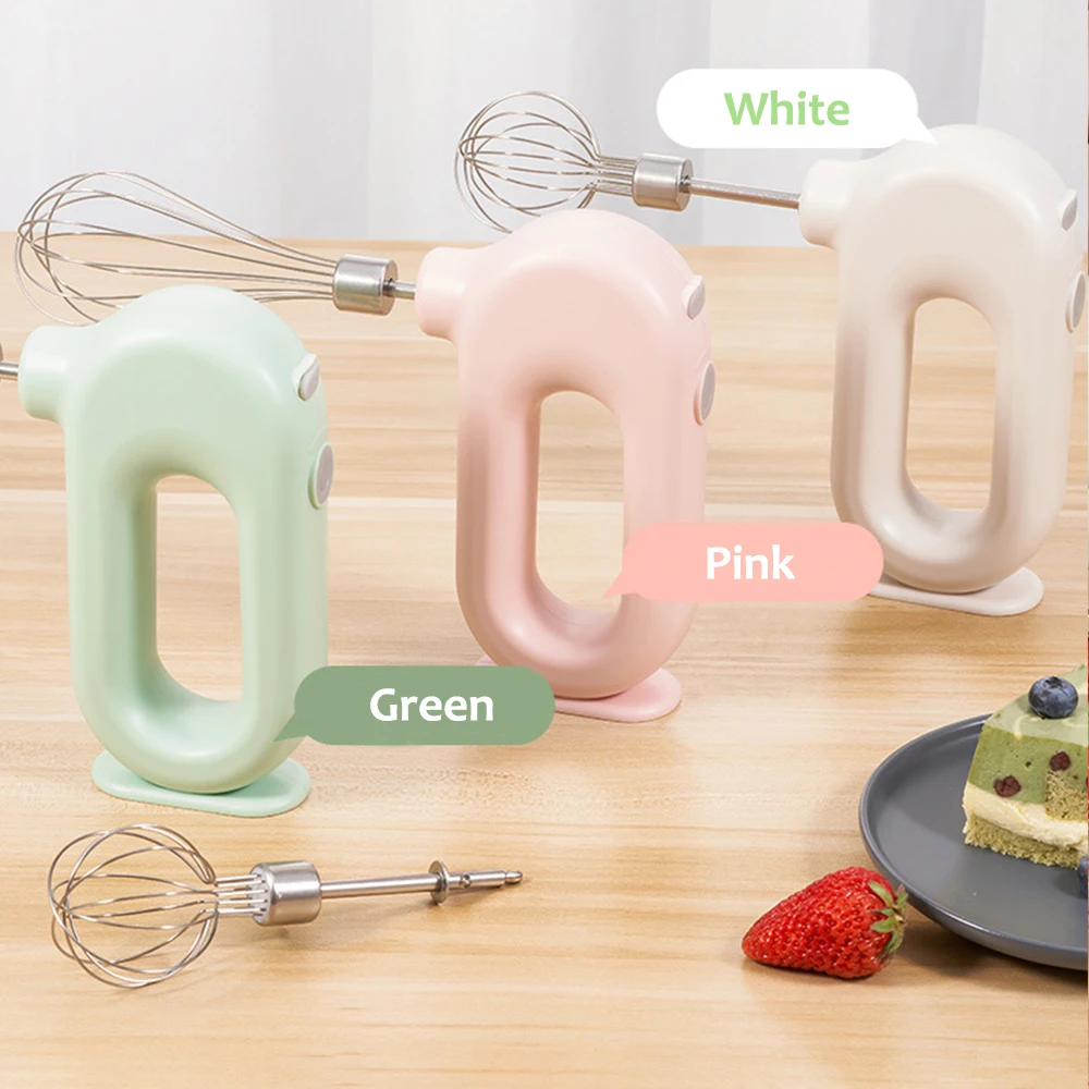 Portable Electric Mixer Handheld Egg Beater Wireless 4 Speeds USB Charging Electric Beater Egg White Mixer for Kitchen Baking
Portable Electric Mixer Handheld Egg Beater Wireless 4 Speeds USB Charging Electric Beater Egg White Mixer for Kitchen Baking