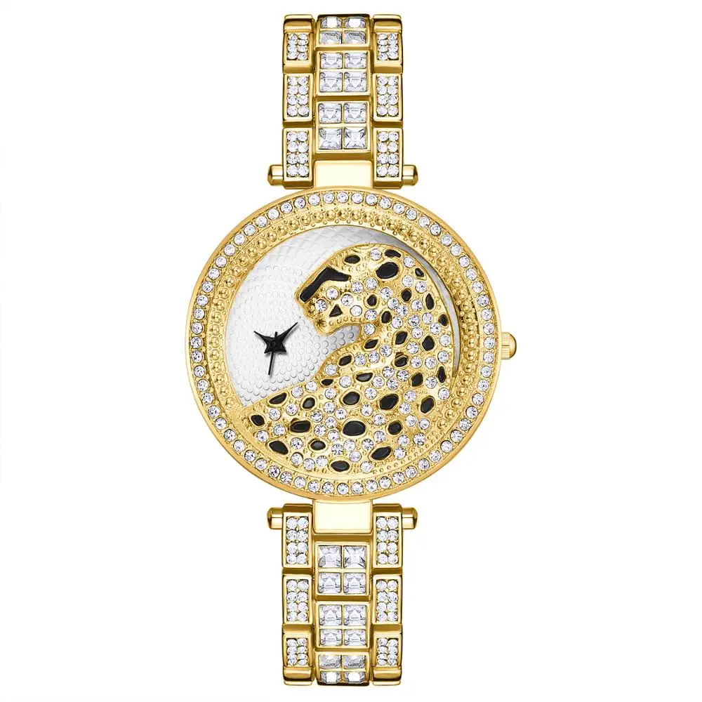 Luxury Women Watch Fashion Bling Ladies Business Diamond Leopard Quartz Watch Female Reloj Mujer Montre Femme Relogio Feminino
Luxury Women Watch Fashion Bling Ladies Business Diamond Leopard Quartz Watch Female Reloj Mujer Montre Femme Relogio Feminino