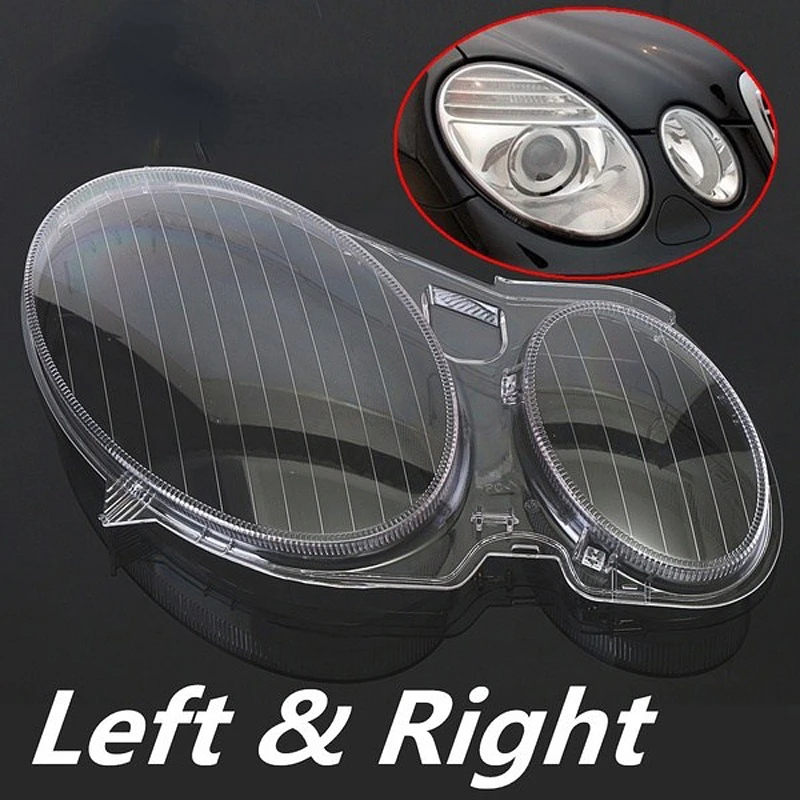 Transparent Right/Left Car Shell Headlight for Mercedes-Benz E-Class W211 E350 Headlight Shade Headlight Headlight Shade
Transparent Right/Left Car Shell Headlight for Mercedes-Benz E-Class W211 E350 Headlight Shade Headlight Headlight Shade