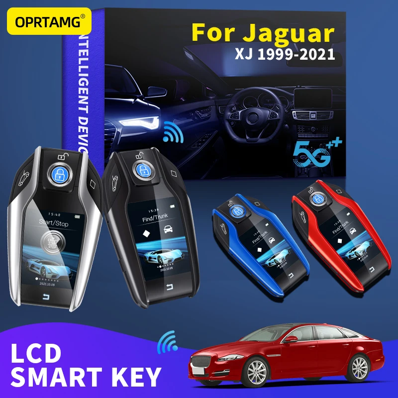 OPRTAMG Keyles Entry Remote Car Key Modified Smart LCD For Jaguar XJ 1999 2000 2001 2002 2003 2004 2006 2007 2008 2009 2012 2021
OPRTAMG Keyles Entry Remote Car Key Modified Smart LCD For Jaguar XJ 1999 2000 2001 2002 2003 2004 2006 2007 2008 2009 2012 2021