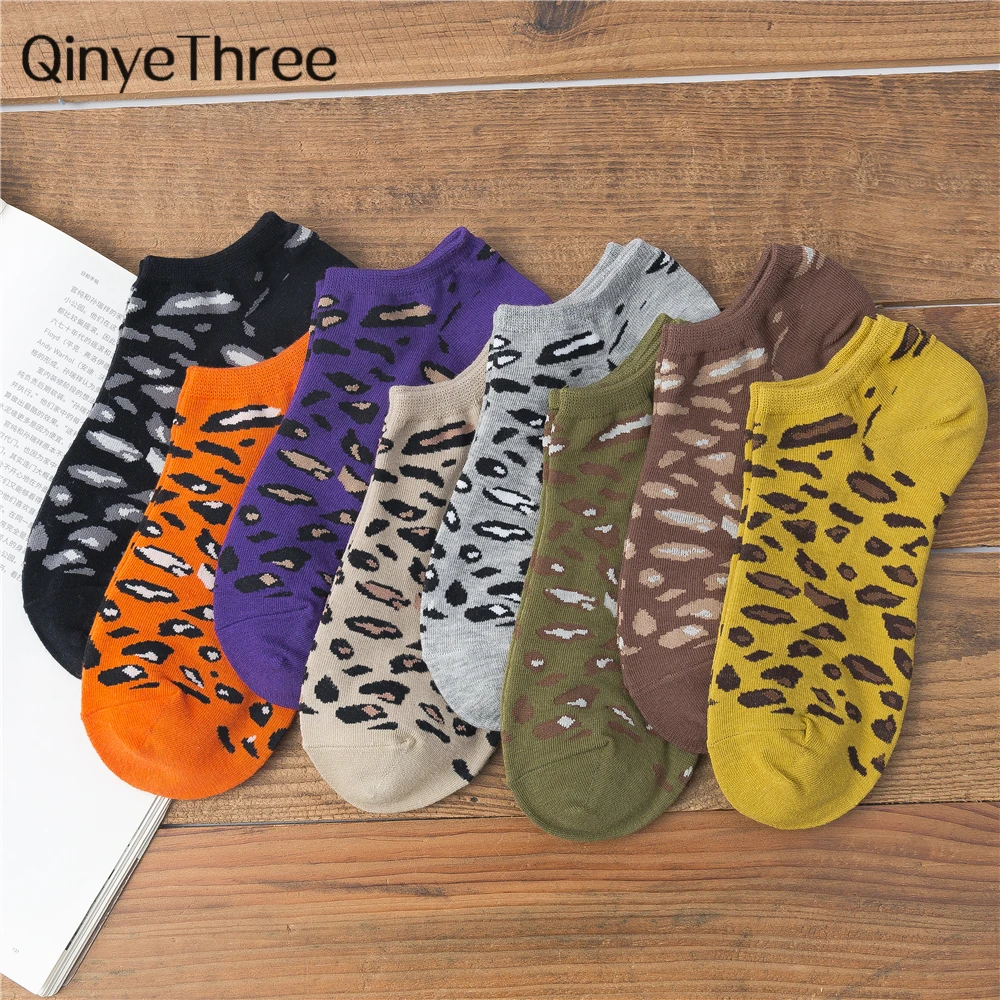 New women's leopard patterned short cotton socks wild fashion summer ankle socks cute girls funny literary art socks dropship
New women's leopard patterned short cotton socks wild fashion summer ankle socks cute girls funny literary art socks dropship