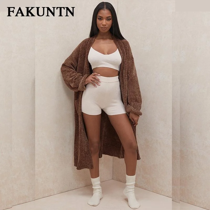 Women's Knits & Tees Knit Cardigan Women Sweater Long Sleeve Plush Outerwear Autumn Winter Fashion Solid Casual Oversized
Women's Knits & Tees Knit Cardigan Women Sweater Long Sleeve Plush Outerwear Autumn Winter Fashion Solid Casual Oversized