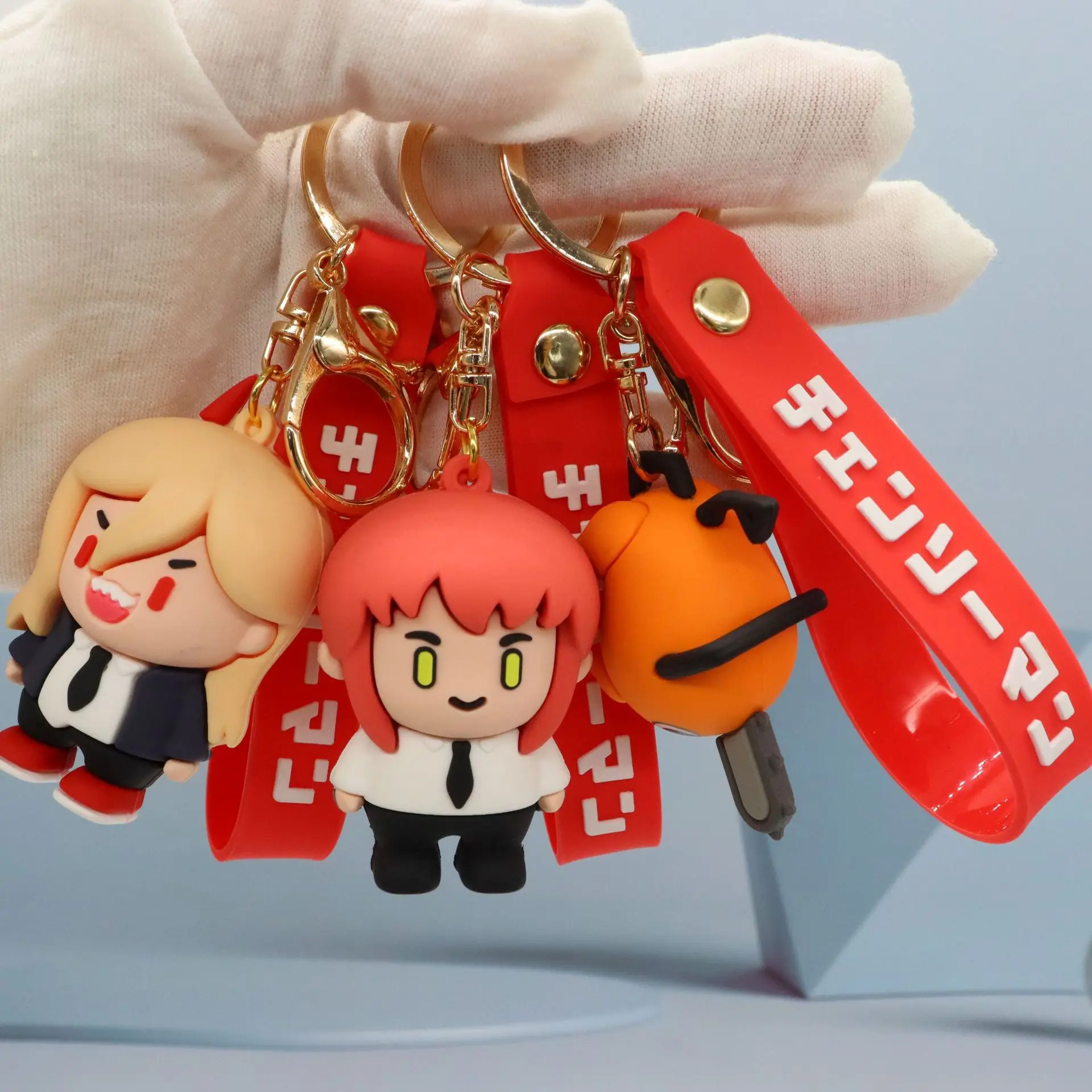 Anime Chainsaw Man Action Toy Figures Keychain Cute Pochita Makima Ornament Bag Pendant Cosplay Props Toys Key Chain Keyring
Anime Chainsaw Man Action Toy Figures Keychain Cute Pochita Makima Ornament Bag Pendant Cosplay Props Toys Key Chain Keyring