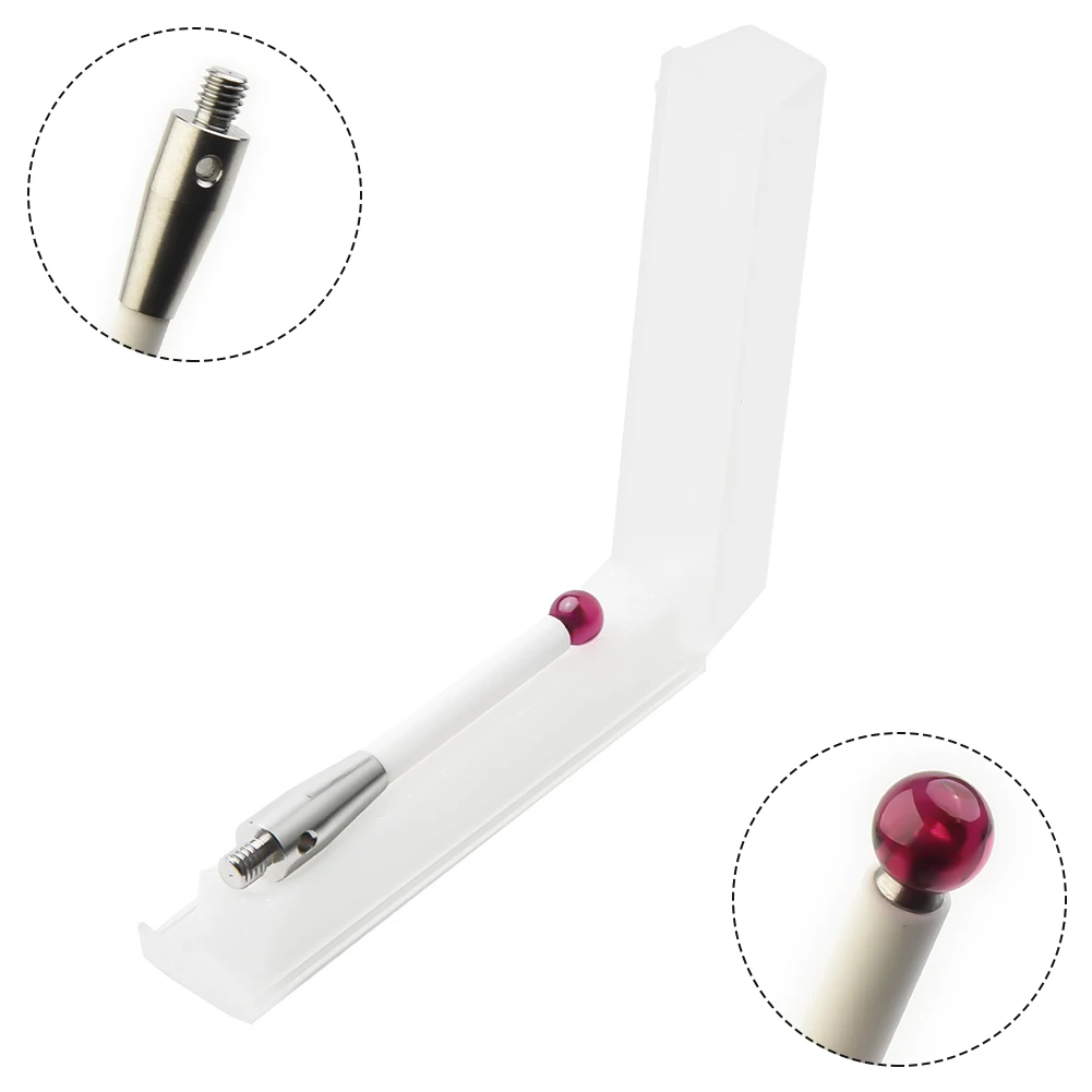 Hotselling CMM Touch Probe Stylus 6mm Dia Rubine Ball Ceramic Stem Touch Probe M4 CMM A-5000-3709 Touch Probe Tools 50mm
Hotselling CMM Touch Probe Stylus 6mm Dia Rubine Ball Ceramic Stem Touch Probe M4 CMM A-5000-3709 Touch Probe Tools 50mm