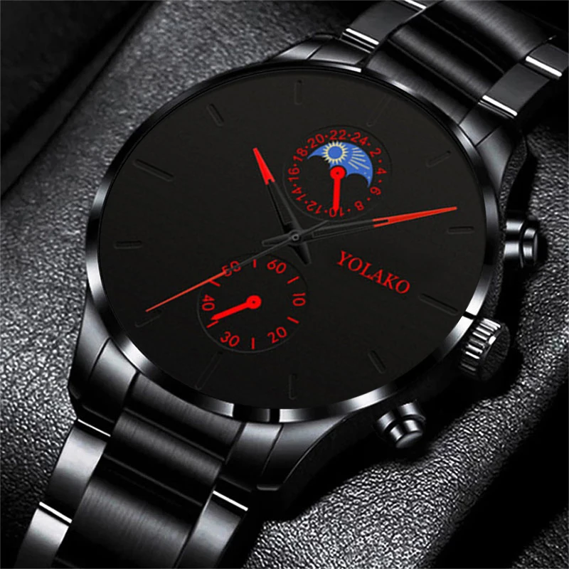 

Fashion Heren Horloges Luxe Mannen Business Casual Roestvrij Staal Quartz Horloge Mannelijke Lederen Horloge Relogio Masculino