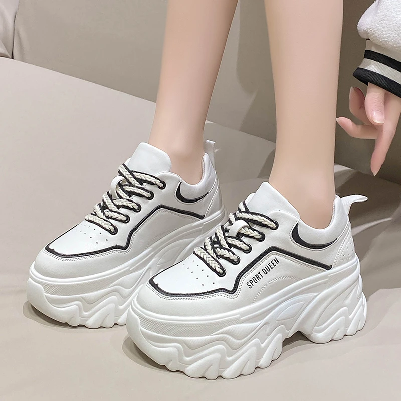 Women Chunky Sneakers Comfortable High Platform Sports Shoes for Basketball Thick Bottom Non-slip Sneaker Zapatillas Mujur 2023
Women Chunky Sneakers Comfortable High Platform Sports Shoes for Basketball Thick Bottom Non-slip Sneaker Zapatillas Mujur 2023