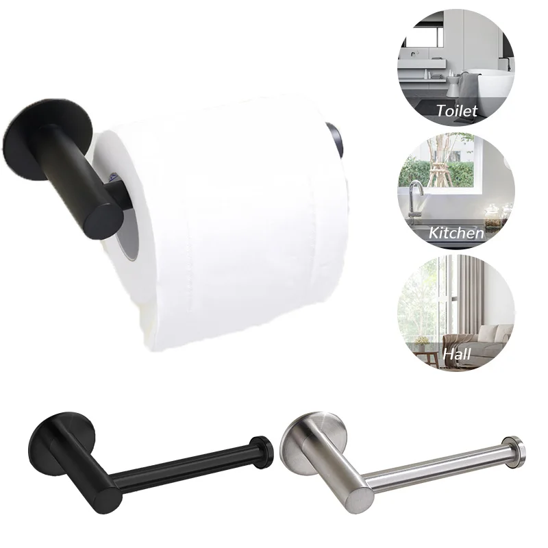Stainless Steel Punch Free Bathroom Kitchen Roll Paper Toilet Wall Mounted Tissue Holder Accessories Toilet Paper Holder
Stainless Steel Punch Free Bathroom Kitchen Roll Paper Toilet Wall Mounted Tissue Holder Accessories Toilet Paper Holder