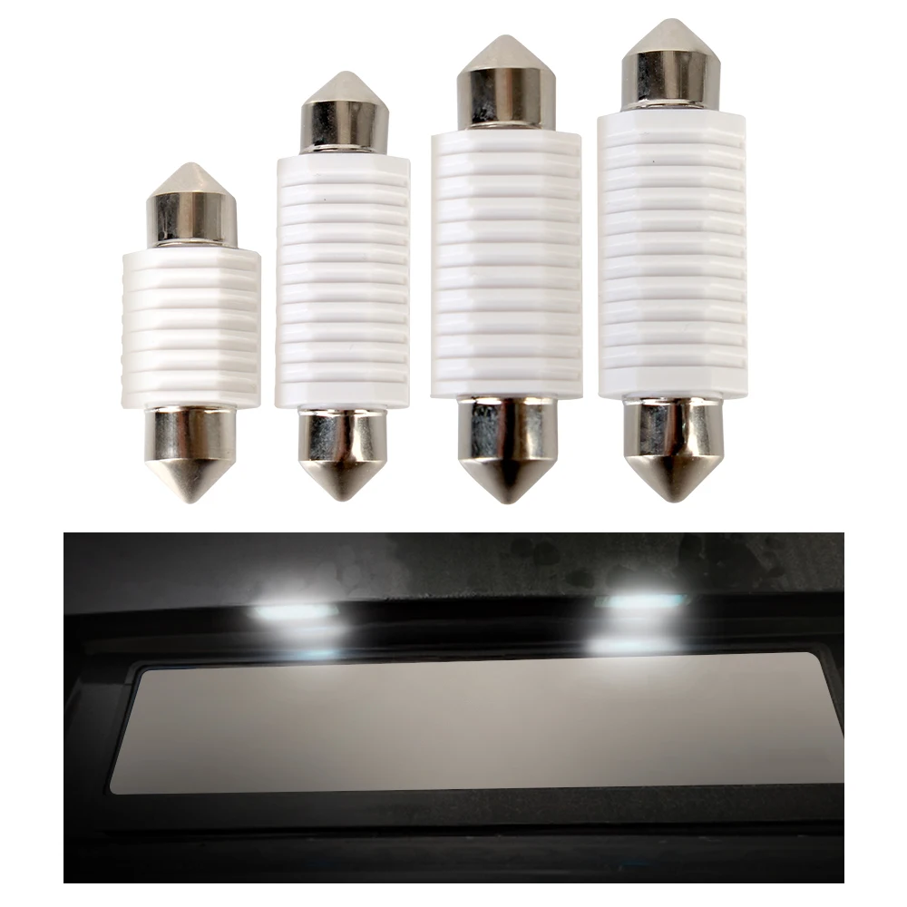 White Free Error 31mm 36mm 39mm 42mm for Car Bulb Interior Reading Light License Plate Lamp 12V/24V LED Canbus 3030 2smd
White Free Error 31mm 36mm 39mm 42mm for Car Bulb Interior Reading Light License Plate Lamp 12V/24V LED Canbus 3030 2smd