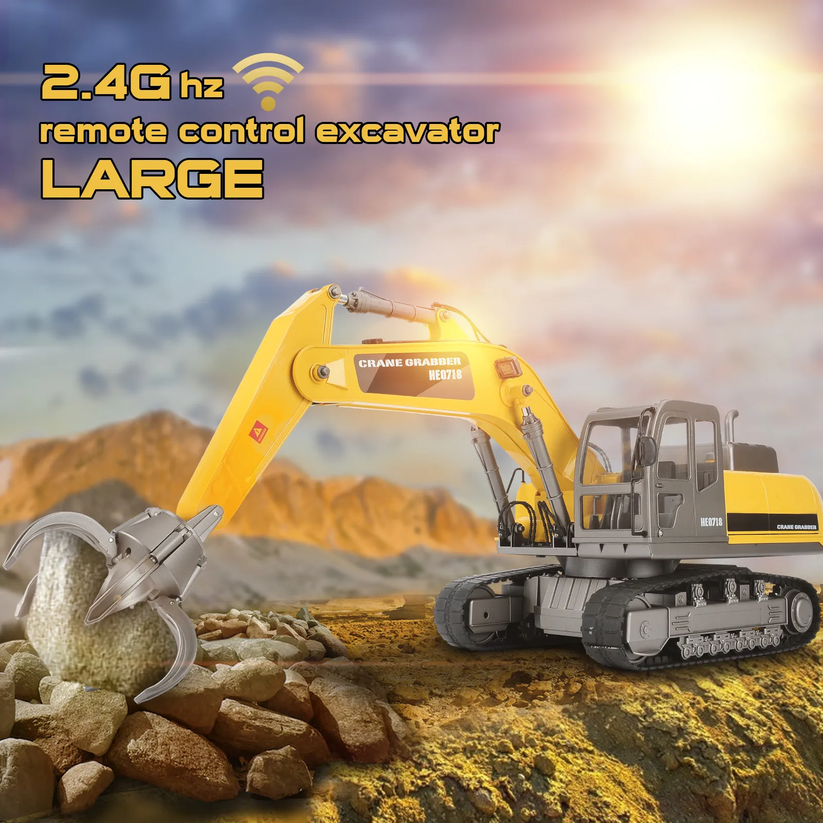 1/12 RC Crane Крупномасштабный граббер HE0718 Пульт дистанционного управления Инженерный автомобиль Подарочные игрушки
1/12 RC Crane Крупномасштабный граббер HE0718 Пульт дистанционного управления Инженерный автомобиль Подарочные игрушки