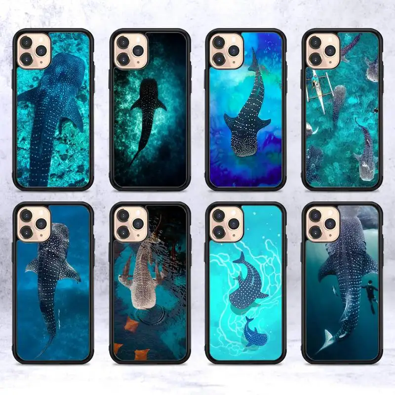 Whale Shark Phone Case Silicone PC+TPU Case for iPhone 11 12 13 Pro Max 8 7 6 Plus X SE XR Hard Fundas
Whale Shark Phone Case Silicone PC+TPU Case for iPhone 11 12 13 Pro Max 8 7 6 Plus X SE XR Hard Fundas