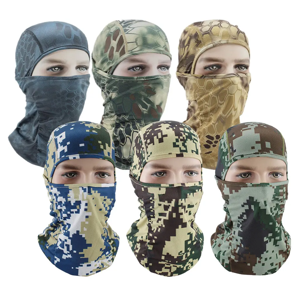 Tactical Camouflage Balaclava Full Face Mask Wargame CP Military Hat Hunting Bicycle Cycling Army Multicam Bandana Neck Gaiter
Tactical Camouflage Balaclava Full Face Mask Wargame CP Military Hat Hunting Bicycle Cycling Army Multicam Bandana Neck Gaiter