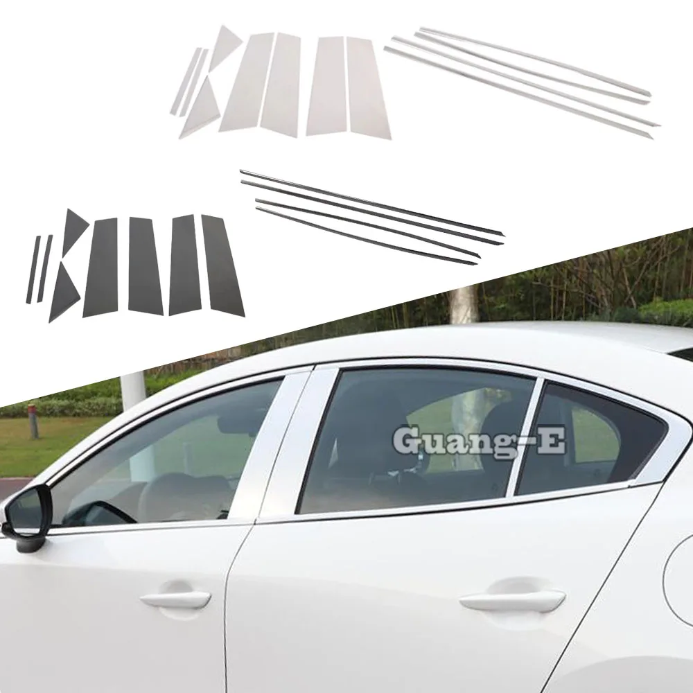 Автомобильные палочки для Mazda 3 Mazda3 Axela M3 2019 2020 2021 из нержавеющей стали, стеклянный оконный декор, столб, средняя колонка, полоса
Автомобильные палочки для Mazda 3 Mazda3 Axela M3 2019 2020 2021 из нержавеющей стали, стеклянный оконный декор, столб, средняя колонка, полоса