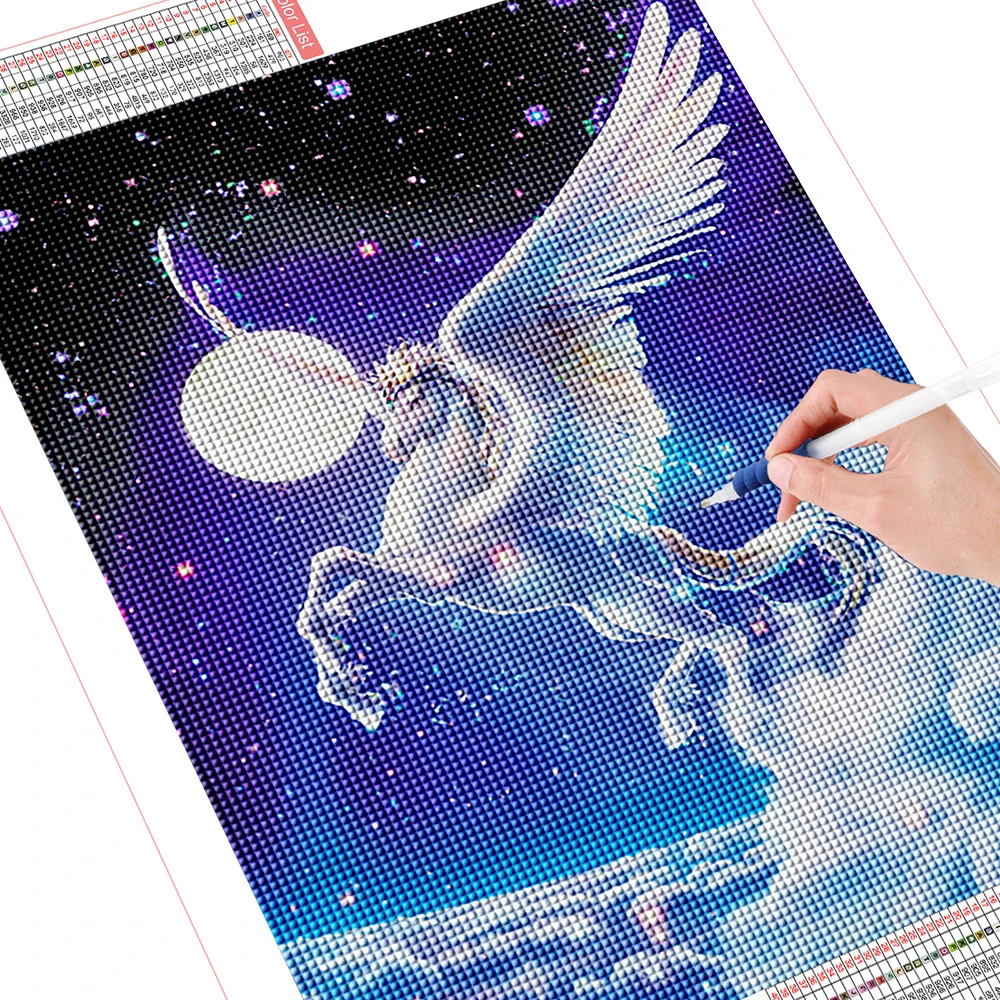 5D DIY Diamond Painting Cartoon Unicorn Full Drill Magic Unicorn Rhinestones Cross Stitch Mosaic Art Home Decoration Gift
5D DIY Diamond Painting Cartoon Unicorn Full Drill Magic Unicorn Rhinestones Cross Stitch Mosaic Art Home Decoration Gift