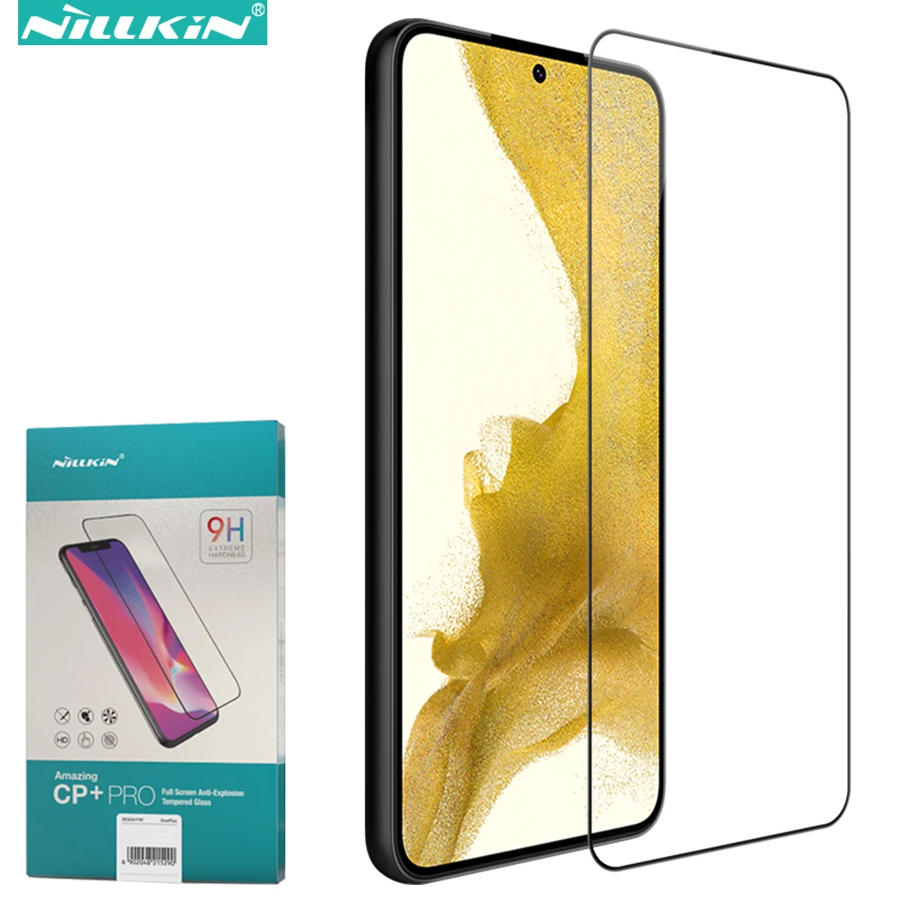 Закаленное стекло Nillkin CP + Pro для Samsung Galaxy S22 + / S22 Plus, защитные пленки 2.5D на весь экран
Закаленное стекло Nillkin CP + Pro для Samsung Galaxy S22 + / S22 Plus, защитные пленки 2.5D на весь экран