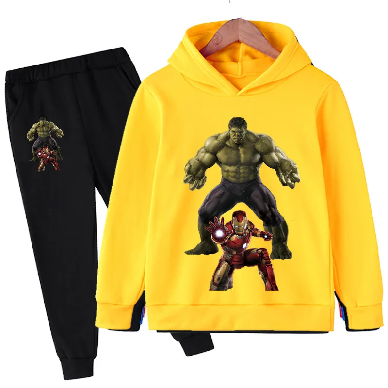 2021 Children's Hoodie Hulk Print Hoodie + Pants Set Boys Clothes Cartoon Sweatshirt Teen Sweater 4-14 Years
2021 Children's Hoodie Hulk Print Hoodie + Pants Set Boys Clothes Cartoon Sweatshirt Teen Sweater 4-14 Years