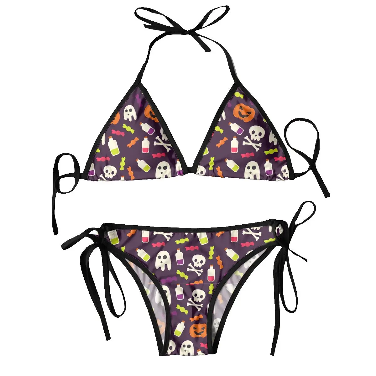 Sexy Bikini 2023 Women Swimsuit Halloween Pattern (3) Bikini Set Swimwear Bathing Suit
Sexy Bikini 2023 Women Swimsuit Halloween Pattern (3) Bikini Set Swimwear Bathing Suit