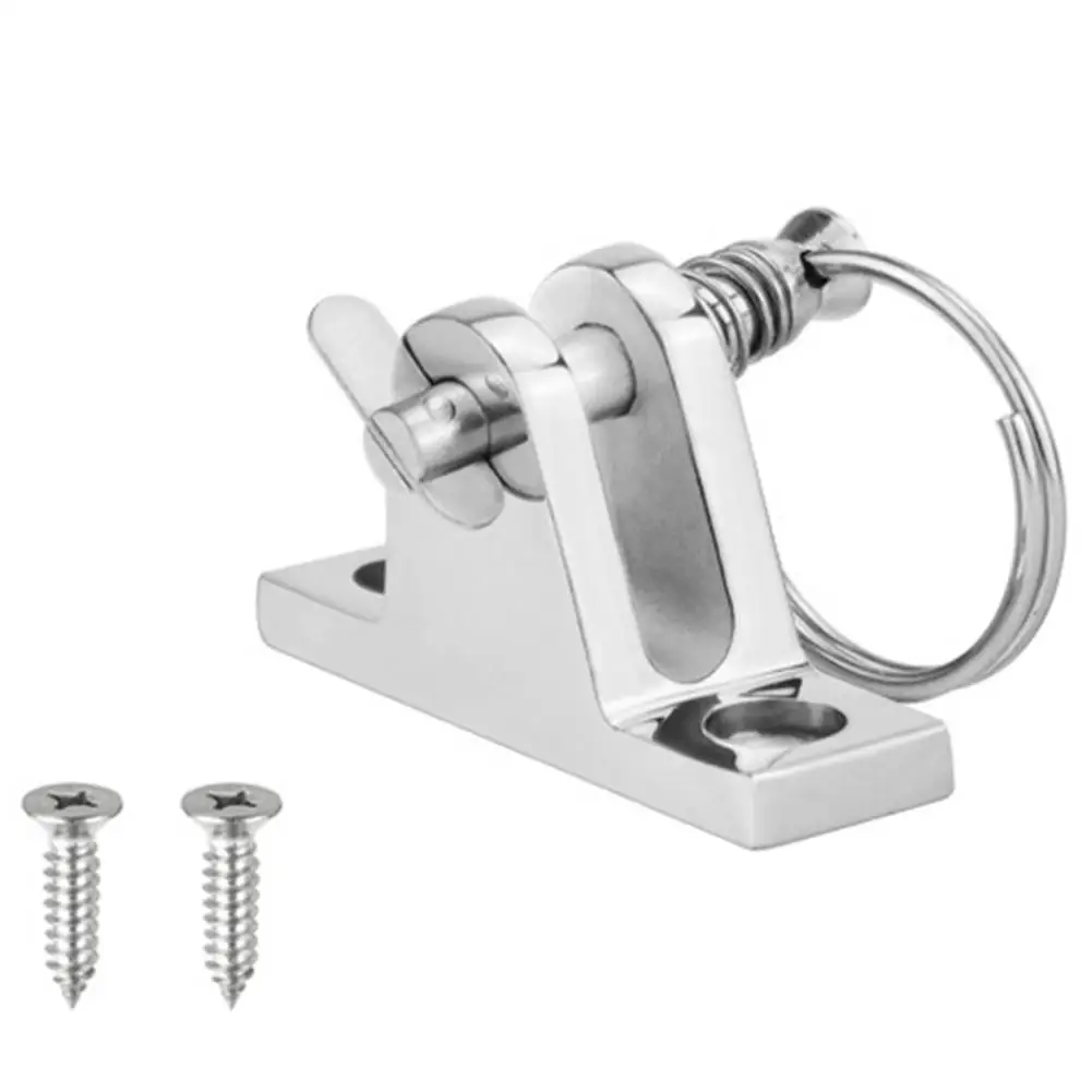 Boat Bimini Top Deck Hinge With Quick Release Pin 316 Stainless Steel Marine Kayak Awning Accessories Dropshipping
Boat Bimini Top Deck Hinge With Quick Release Pin 316 Stainless Steel Marine Kayak Awning Accessories Dropshipping