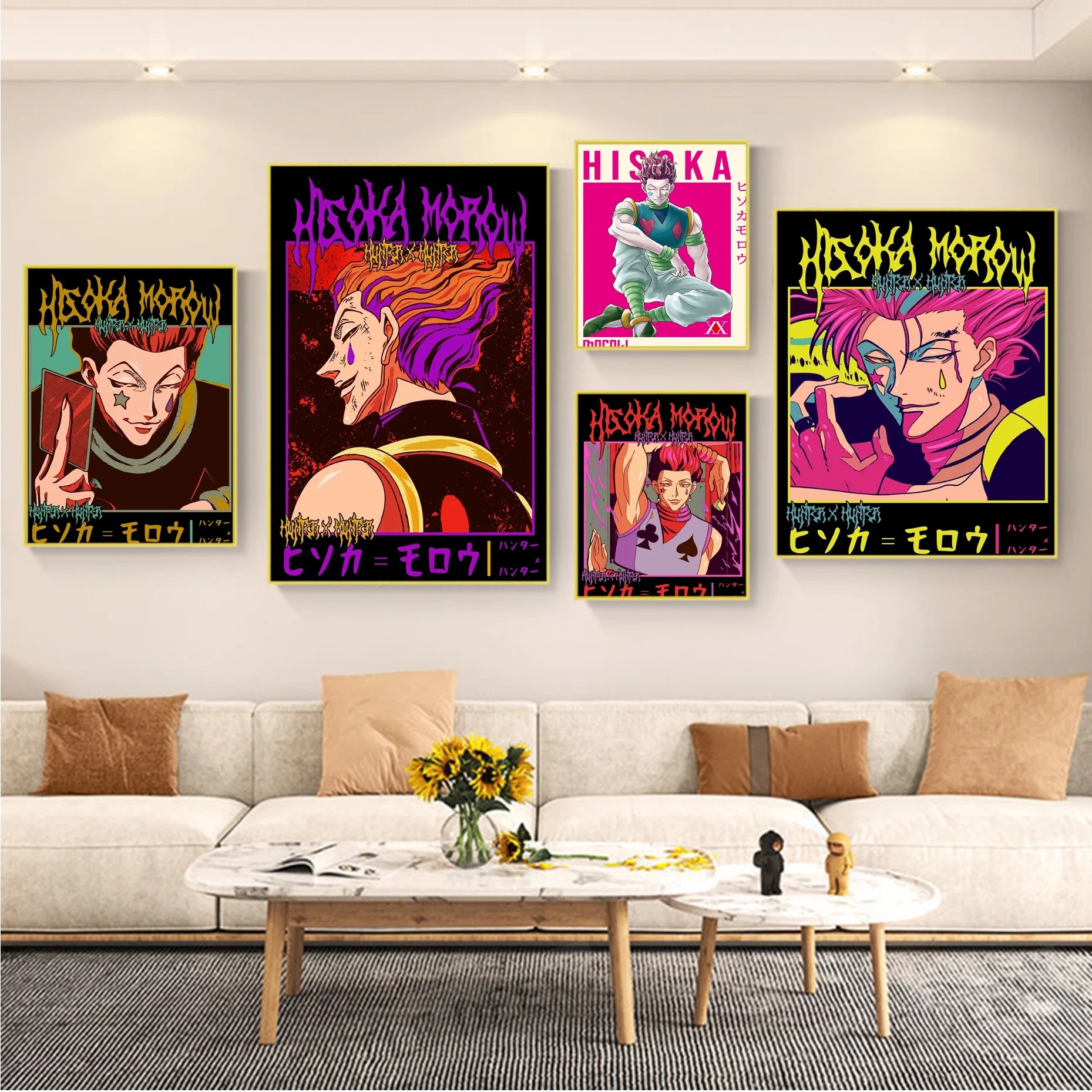 Hunter X Hunter Hisoka Anime Whitepaper Poster Vintage Room Bar Cafe Decor Aesthetic Art Wall Painting
Hunter X Hunter Hisoka Anime Whitepaper Poster Vintage Room Bar Cafe Decor Aesthetic Art Wall Painting