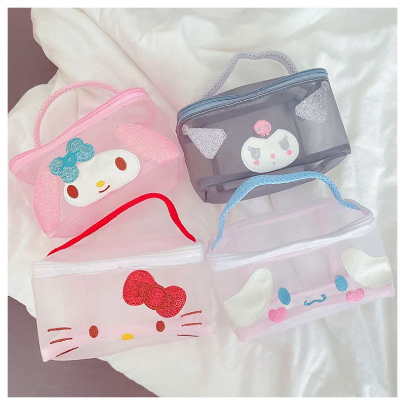 Sanrioed Kt Cat My Melody Kuromi Cinnamoroll Hollow Out Beach Bag Cartoon Anime Kawaii Cosmetic Bags Portable Handbag Girl Gifts
Sanrioed Kt Cat My Melody Kuromi Cinnamoroll Hollow Out Beach Bag Cartoon Anime Kawaii Cosmetic Bags Portable Handbag Girl Gifts