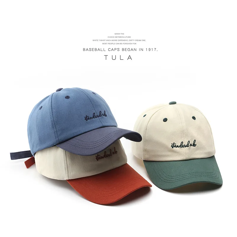 Embroidery Men's Baseball Cap Snapback Kpop Hip-Hop color-block washed denim Summer Hat Cotton Women's’ Hat Sun Hat
Embroidery Men's Baseball Cap Snapback Kpop Hip-Hop color-block washed denim Summer Hat Cotton Women's’ Hat Sun Hat