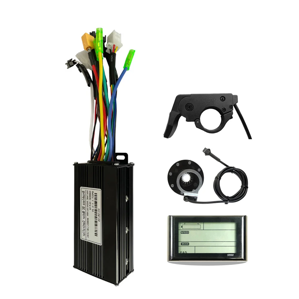 Controller Kit Controller Suite Cycling Outdoor Sports Throttle 1 Set 124x62x38mm 8 PAS S900 Dispaly For E-bike MTB
Controller Kit Controller Suite Cycling Outdoor Sports Throttle 1 Set 124x62x38mm 8 PAS S900 Dispaly For E-bike MTB