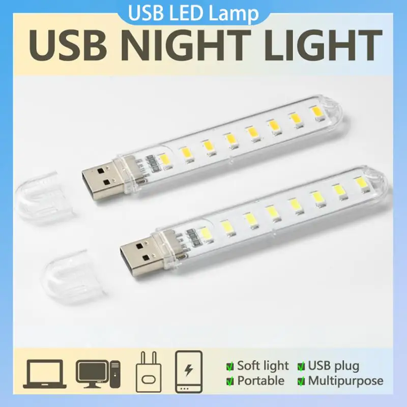 Портативная USB-лампа для чтения, 5 в пост. Тока, 3 светодиода, 8 светодиодов
Портативная USB-лампа для чтения, 5 в пост. Тока, 3 светодиода, 8 светодиодов