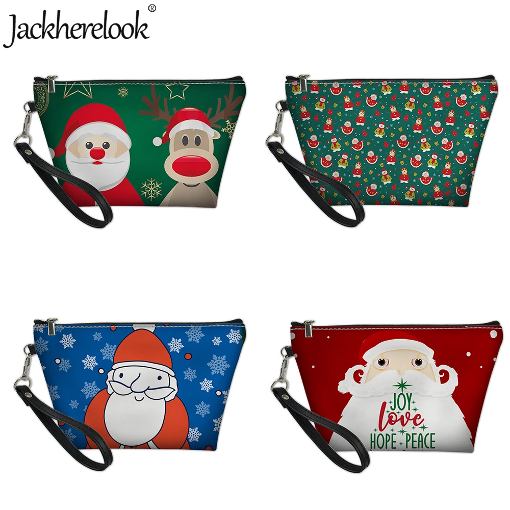 Jackherelook, женская косметичка из искусственной кожи, милая сумка с мультяшным рисунком Санта-Клауса для женщин, повседневный тоут, кошелек для ...
Jackherelook, женская косметичка из искусственной кожи, милая сумка с мультяшным рисунком Санта-Клауса для женщин, повседневный тоут, кошелек для ...