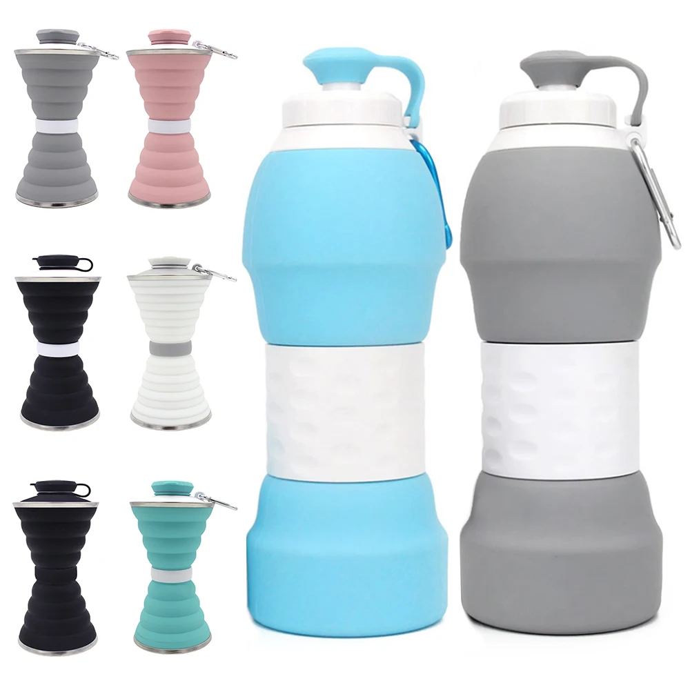Foldable Cup 500mL Foldable Telescopic Silicone Water Bottle Outdoor Travel Cycling Silicone Water Bottle Suitable for Fishing
Foldable Cup 500mL Foldable Telescopic Silicone Water Bottle Outdoor Travel Cycling Silicone Water Bottle Suitable for Fishing