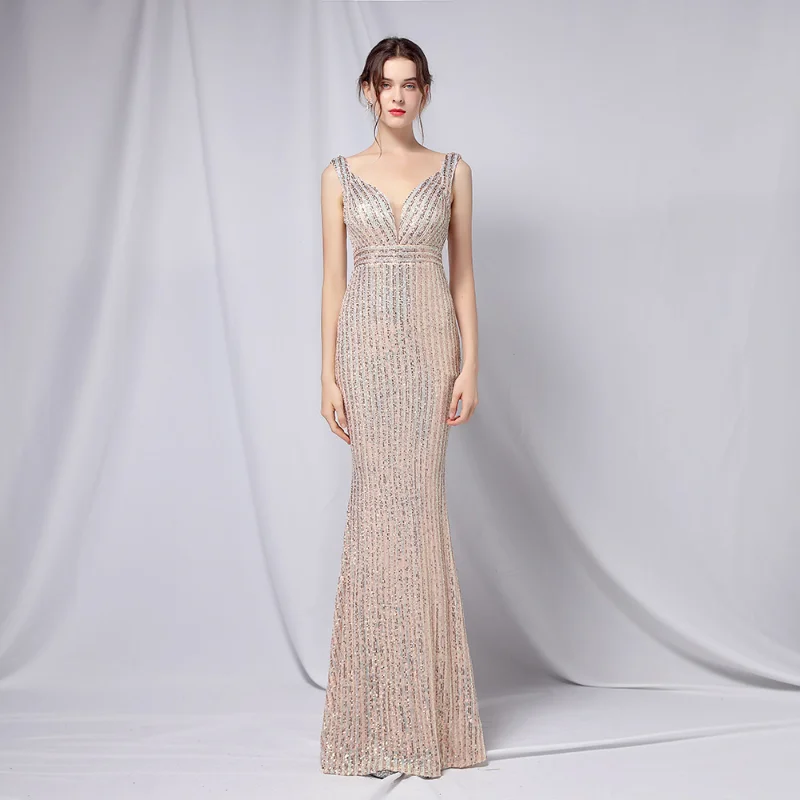 Spaghetti Straps Gold Evening Dresses Trumpet Long Formal Party Gowns vestidos de fiesta elegantes para mujer 2023
Spaghetti Straps Gold Evening Dresses Trumpet Long Formal Party Gowns vestidos de fiesta elegantes para mujer 2023