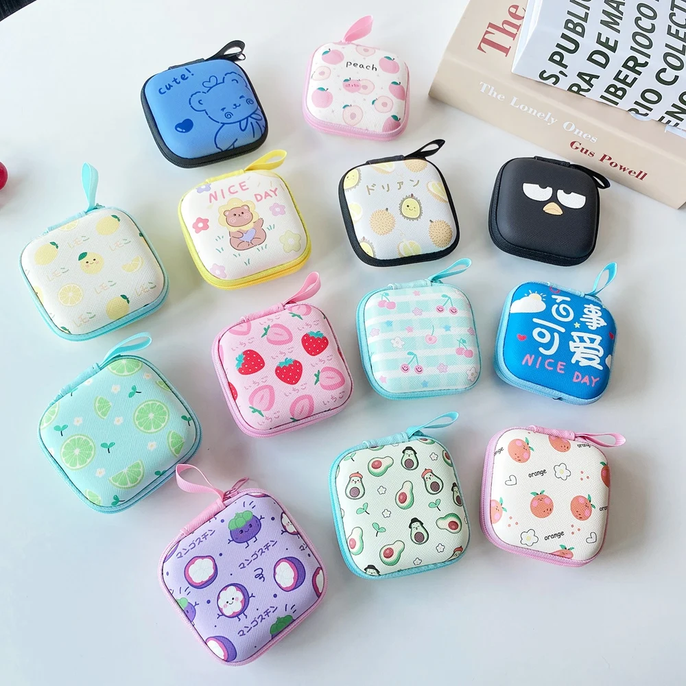 Cartoon Mini Zipper Hard Headphone Holder Case Portable Earbuds Pouch box Earphone Storage Bag Protective USB Cable Organizer
Cartoon Mini Zipper Hard Headphone Holder Case Portable Earbuds Pouch box Earphone Storage Bag Protective USB Cable Organizer