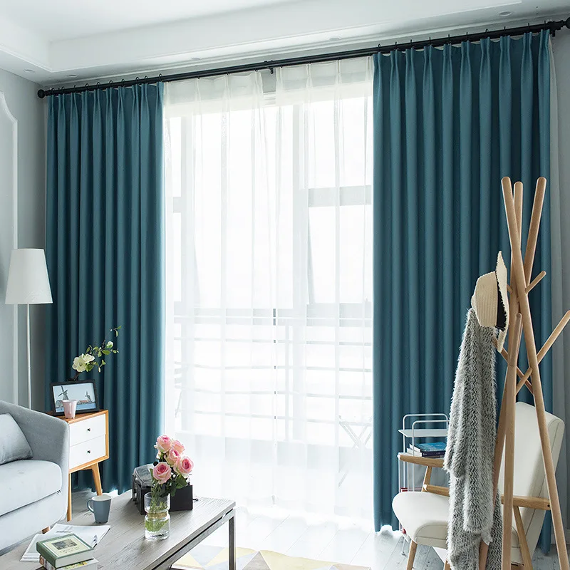 Solid Color Cotton and Linen Thickened Curtains Shading Bedroom Simple Living Room Balcony Dining Room Full Sunshade Cloth
Solid Color Cotton and Linen Thickened Curtains Shading Bedroom Simple Living Room Balcony Dining Room Full Sunshade Cloth