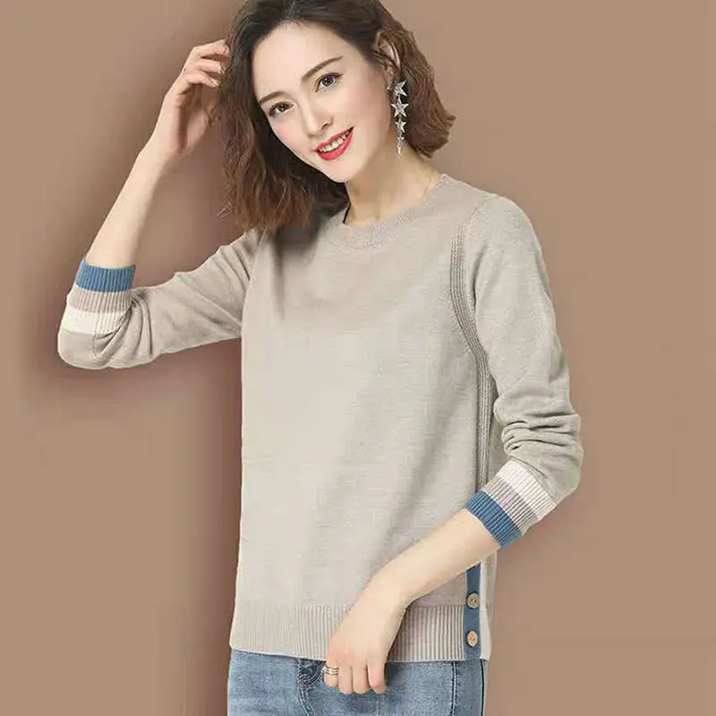 2022 New Wool Sweater Women's O-neck Pullover Autumn Winter Casual Knit Tops Regular Female Jacket Hot Korean Fashion H26
2022 New Wool Sweater Women's O-neck Pullover Autumn Winter Casual Knit Tops Regular Female Jacket Hot Korean Fashion H26