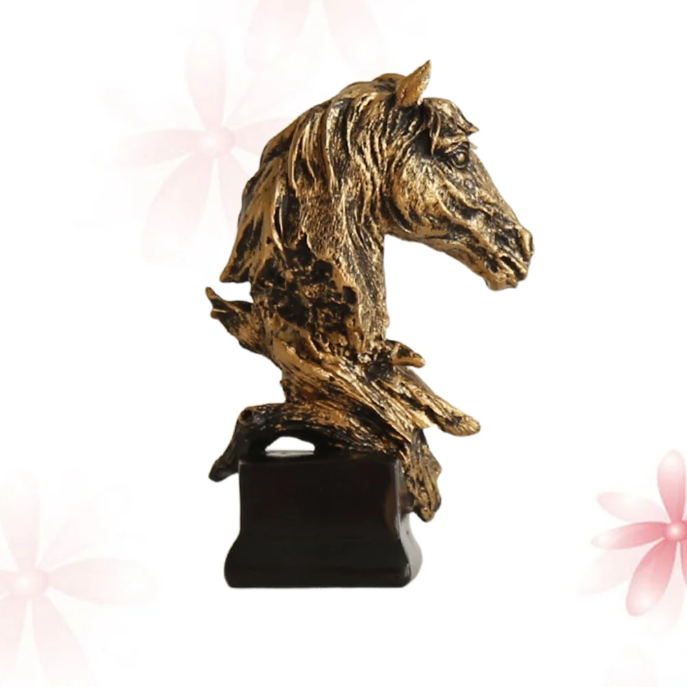Abstract Figurine Adornos Para Horse Face Statue Table Centerpieces Sculpture Horses Head Table Ornament Bookshelf Figure
Abstract Figurine Adornos Para Horse Face Statue Table Centerpieces Sculpture Horses Head Table Ornament Bookshelf Figure