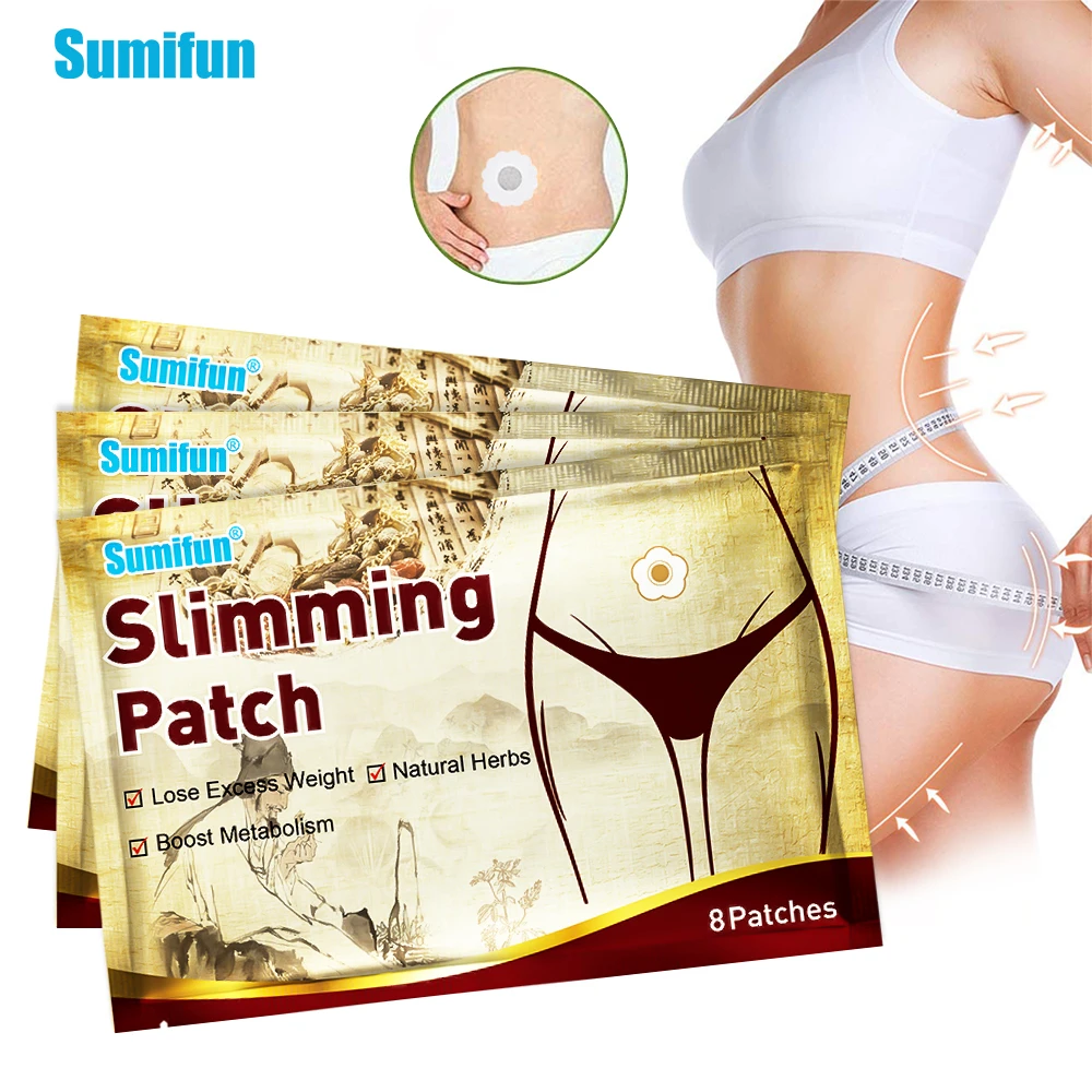 Sumifun Slimming Navel Sticker 8Pcs Slim Patch Weight Lose Products Burning Fat Firm Skin Patches Body Shaping Detoxification
Sumifun Slimming Navel Sticker 8Pcs Slim Patch Weight Lose Products Burning Fat Firm Skin Patches Body Shaping Detoxification