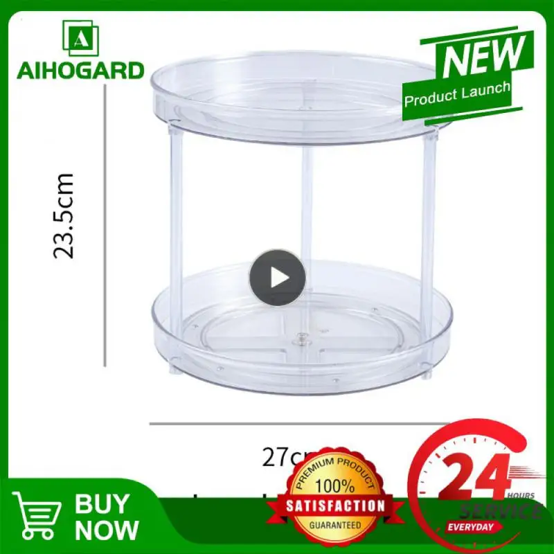 360° Rotatable Double-layer Storage Shelf Soy Sauce Vinegar Bottle Spice Drinks Cosmetic Storage Rack For Bathroom Kitchen
360° Rotatable Double-layer Storage Shelf Soy Sauce Vinegar Bottle Spice Drinks Cosmetic Storage Rack For Bathroom Kitchen
