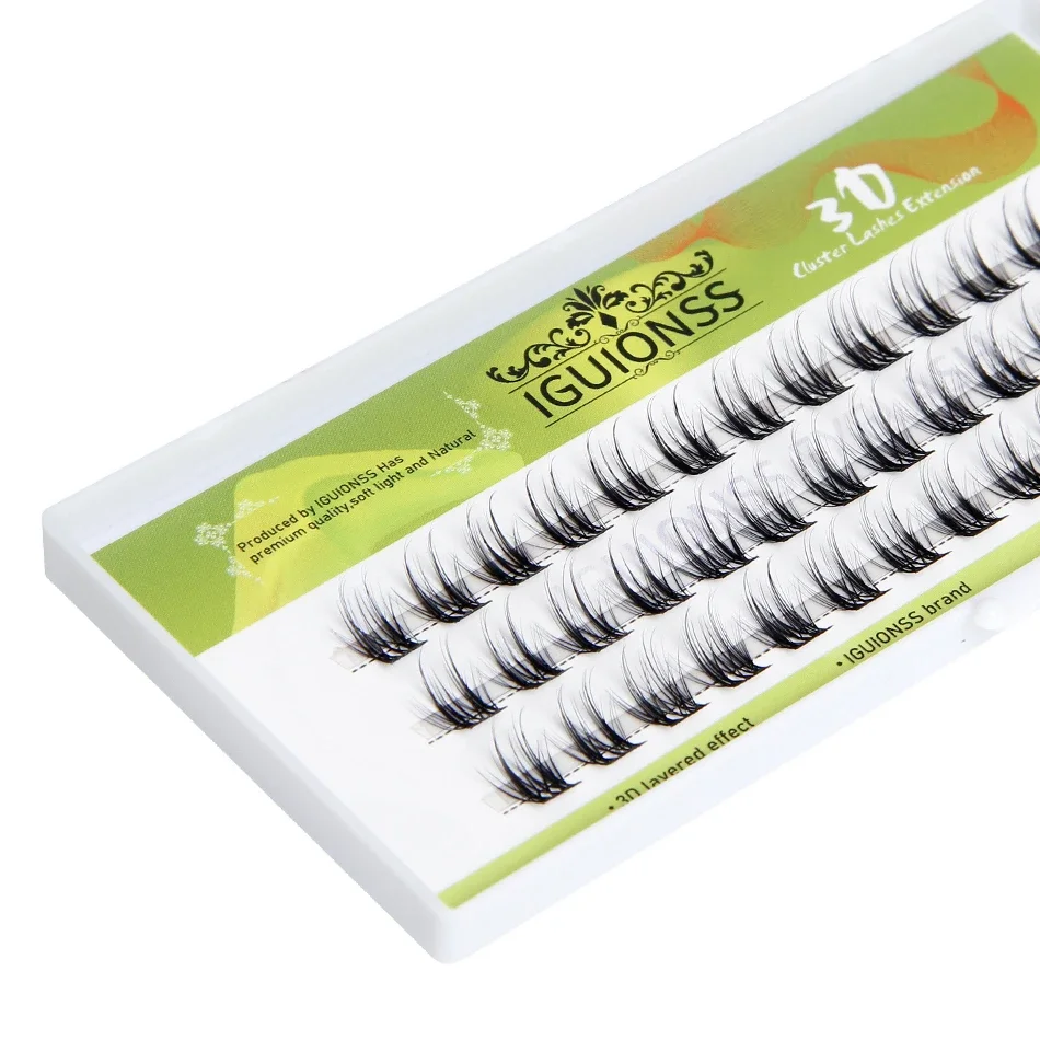 

Lash Clusters DIY Eyelash Extensions 36 Clusters Lashes 10-15mm 3 Styles C D dd Curl Individual Lashes