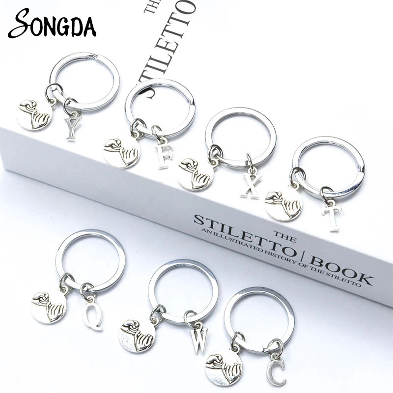 Initial Letter Keychains Holder Hand-held Key Chains Parent-child Family To keyrings Friendship Agreement Sister Couple Jewelry
Initial Letter Keychains Holder Hand-held Key Chains Parent-child Family To keyrings Friendship Agreement Sister Couple Jewelry