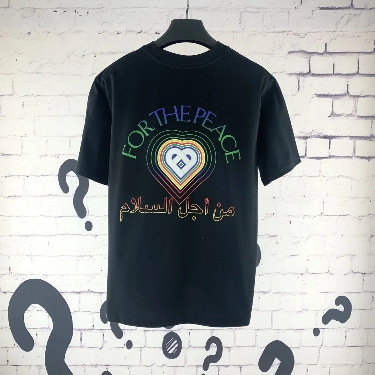 Summer new Casablanca letter logo pattern printed short sleeve T-shirt 230g cotton Harajuku pattern T-shirt 
Summer new Casablanca letter logo pattern printed short sleeve T-shirt 230g cotton Harajuku pattern T-shirt