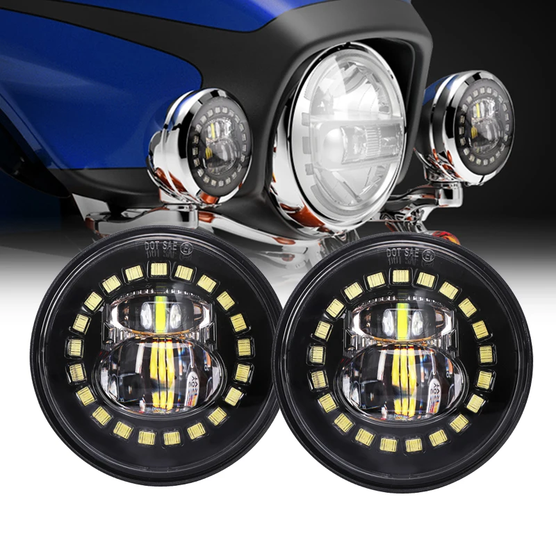 LED Fog Lamp Motorcycle Accessories 30W 4.5" Fog Light Passing Auxiliary Lamps for Harley Touring Electra Glide Road King
LED Fog Lamp Motorcycle Accessories 30W 4.5" Fog Light Passing Auxiliary Lamps for Harley Touring Electra Glide Road King