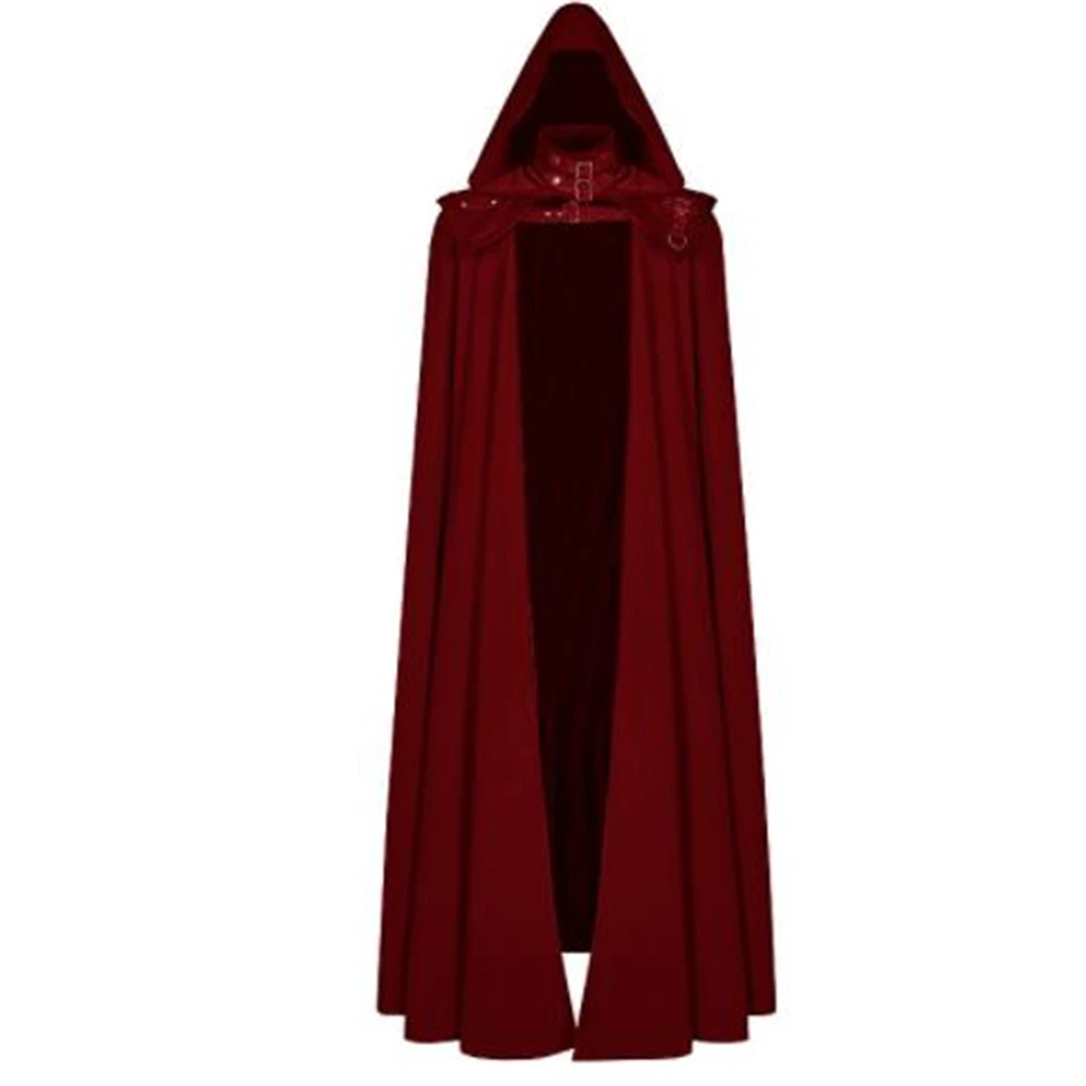 Wizard Witch Vampire Gothic Unisex Cape Hooded Stage Suit Medieval Retro Cloak Halloween Wicca Pagan Cosplay Costume S-5XL
Wizard Witch Vampire Gothic Unisex Cape Hooded Stage Suit Medieval Retro Cloak Halloween Wicca Pagan Cosplay Costume S-5XL