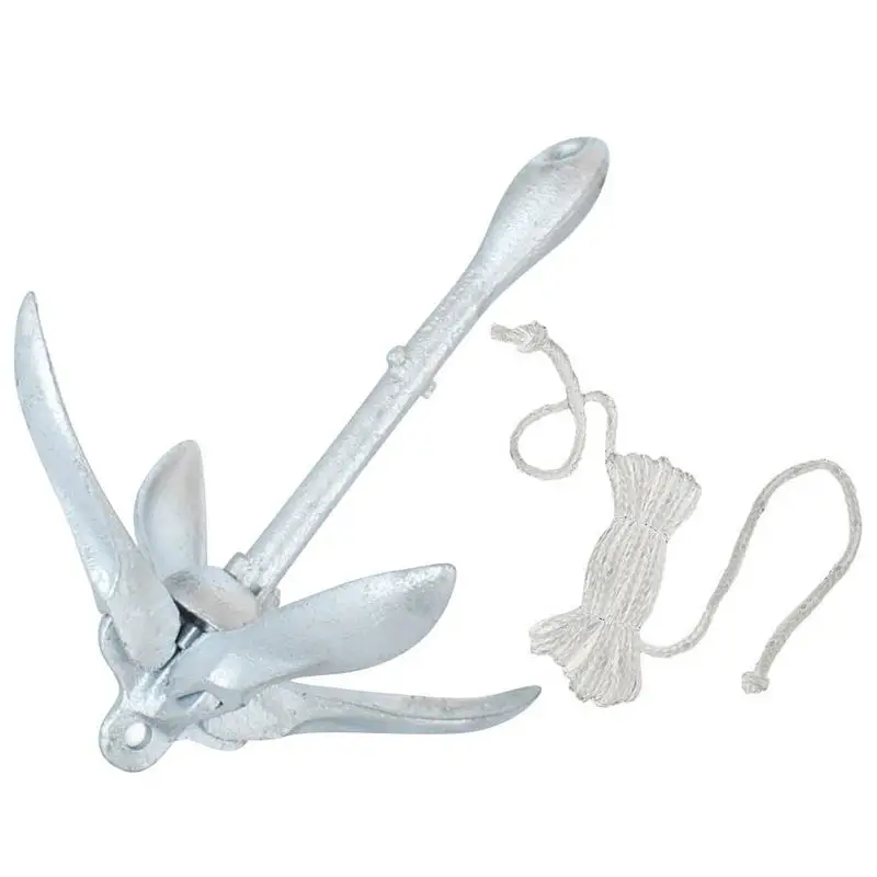 Watercraft Anchor Stainless Steel Folding Universal Dinghy Kayak Marine Canoe Boat Grapnel Anchor Boat Accessories
Watercraft Anchor Stainless Steel Folding Universal Dinghy Kayak Marine Canoe Boat Grapnel Anchor Boat Accessories