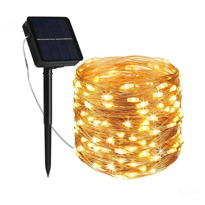 LED Solar String Light 8 Modes Outdoor Waterproof Fairy Garland Lights Christmas Party Garden Solar Lamp Decor 5/10/12/20/24/30m
LED Solar String Light 8 Modes Outdoor Waterproof Fairy Garland Lights Christmas Party Garden Solar Lamp Decor 5/10/12/20/24/30m