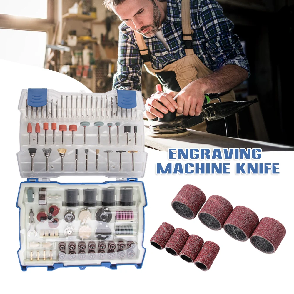 365PCS Electric Grinder Tool Set Multi Function Grinding Sanding Drill Accessory Engraving Portabl Tool Set for Rotary Machine 
365PCS Electric Grinder Tool Set Multi Function Grinding Sanding Drill Accessory Engraving Portabl Tool Set for Rotary Machine