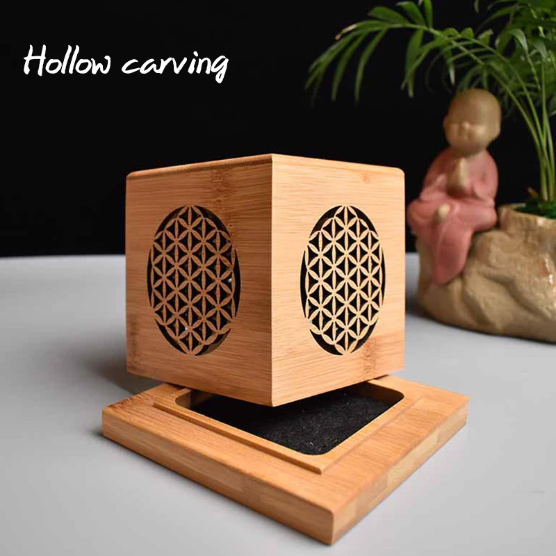 Arabic Coil Incense Burner Zen Hollow Bamboo Wooden Tower Burner Stick Incense Holder Sandalwood Censer Home Cone Incense Base
Arabic Coil Incense Burner Zen Hollow Bamboo Wooden Tower Burner Stick Incense Holder Sandalwood Censer Home Cone Incense Base